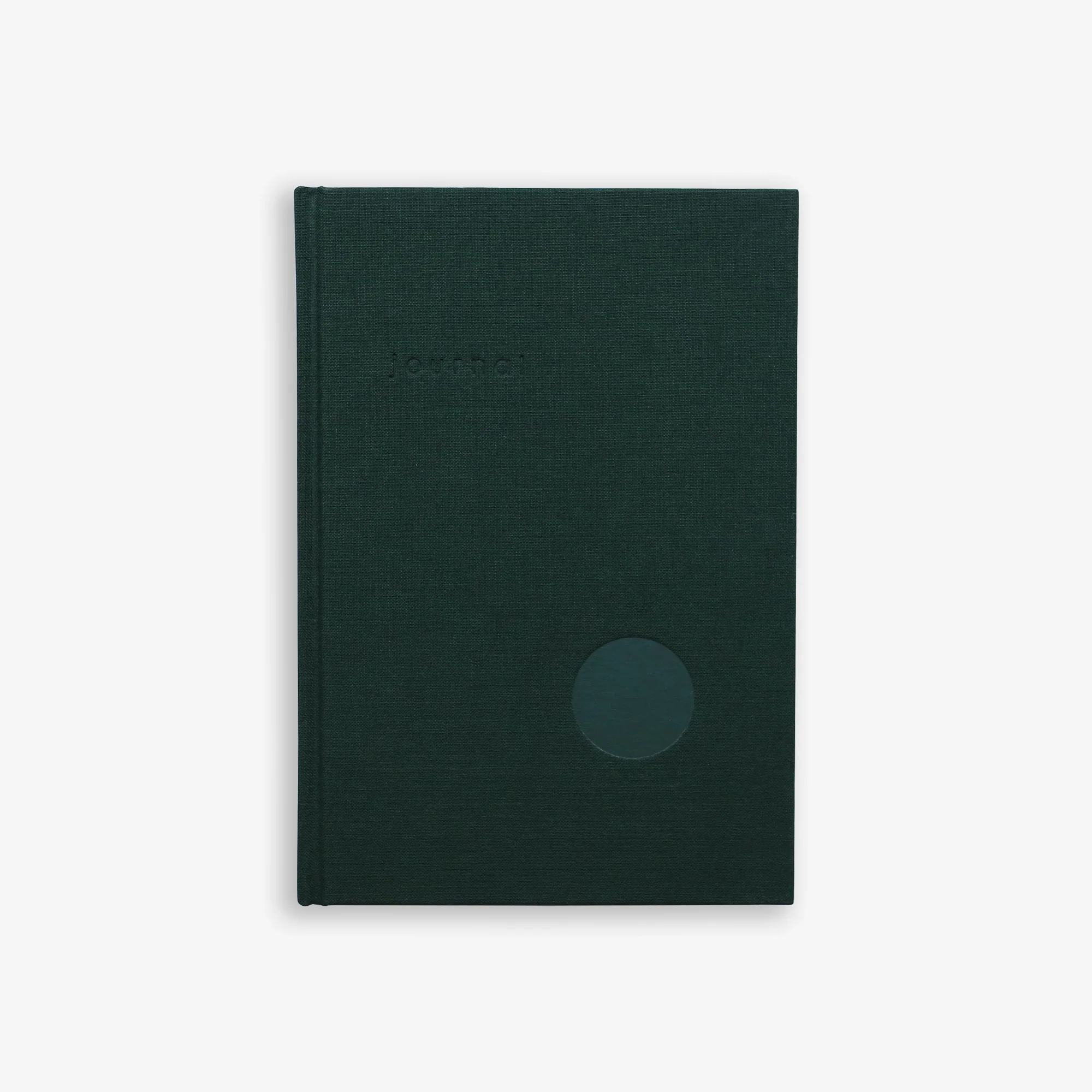 Notesbog Hardcover // Flaskegrøn