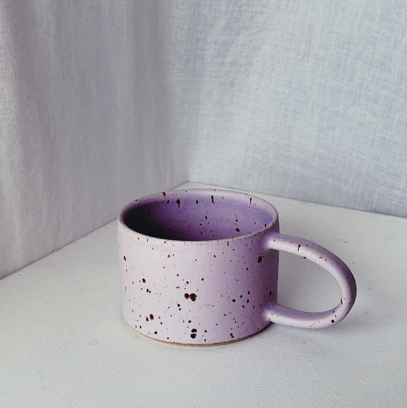 Handmade by Marle, Purple stain kop. Håndlavet keramik kop/krus