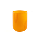 Kodanska, Mundblæst vandglas. 250 ml. Flow tumbler - orange dots
