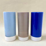Lille vase i stentøjsler - H18 cm - Indigo blå